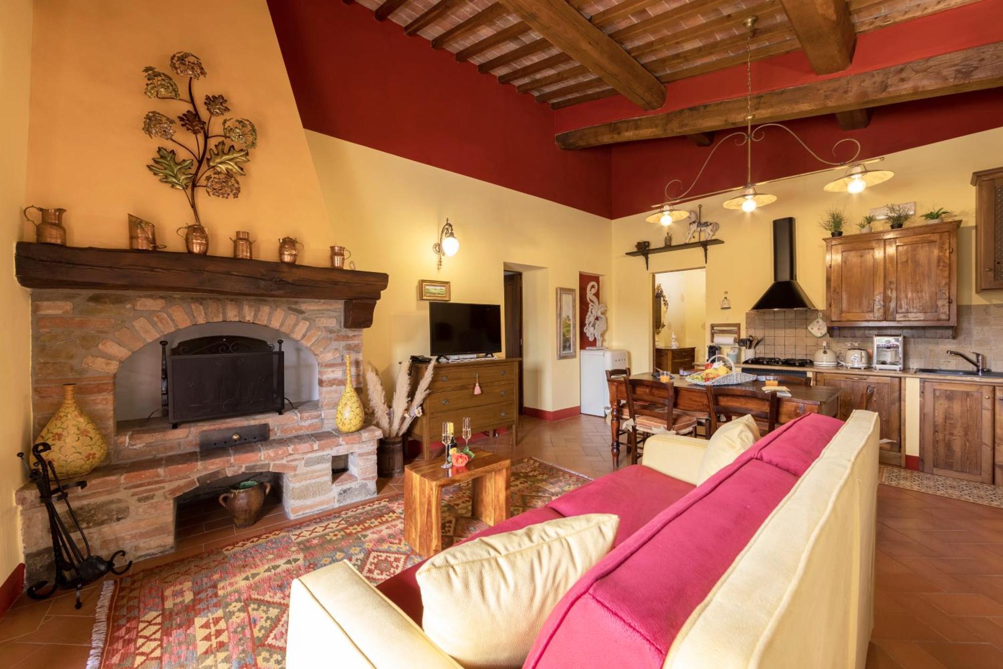 Podere La Casina Country Chic Rigomagno Exterior foto